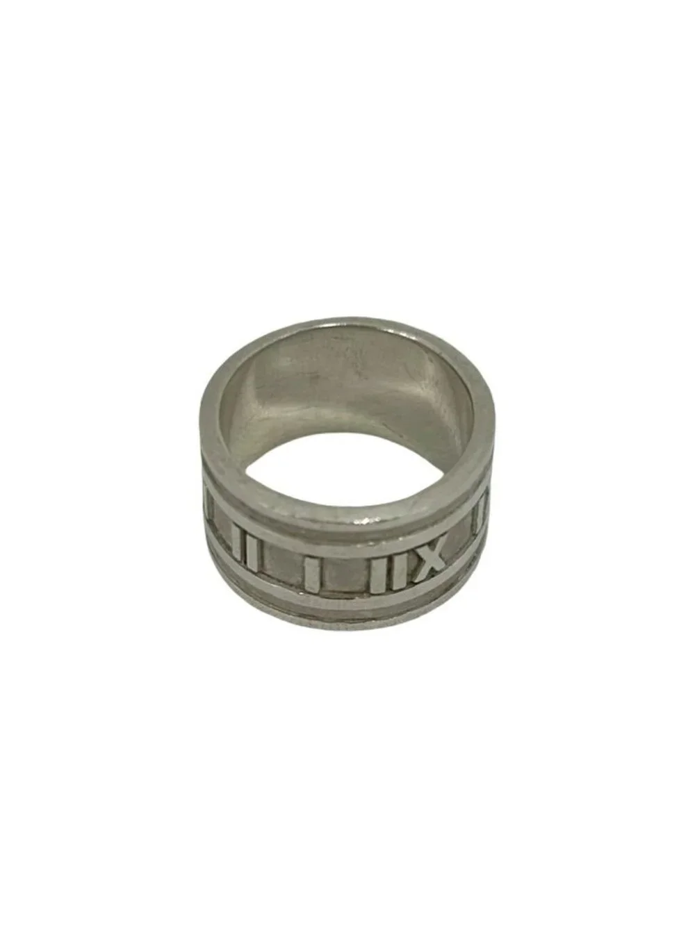 Tiffany & Co Vintage Wide Atlas Ring 925 Sterling Silver - Picture 6 of 8